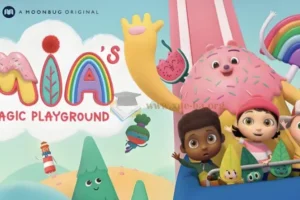 少儿英语启蒙动画《Mia的魔法游乐场》 (动画+台词本)