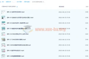 2023李林高考生物一轮复习：录播+直播课程