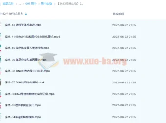 2023李林高考生物一轮复习：录播+直播课程