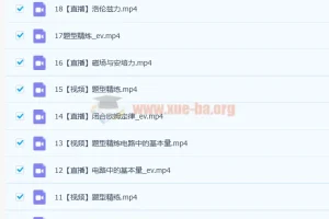 高二物理龚政a+班暑秋联报暑假班（2023），更新至19讲