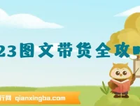 超火图文带货全攻略：从0 – 1教你做图文书单课程