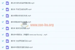 2024初三中考政治秋季下课程：樊帅精讲