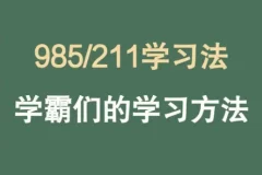 985逆袭学习方法与提分经验课程