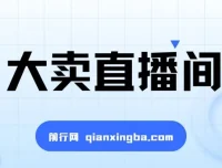 大卖直播间：抖音直播运营课程