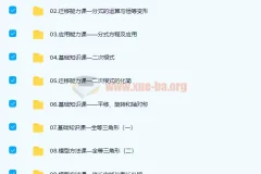 朱韬2021春季初一数学目标班（16讲带讲义）