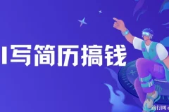 AI写简历：蓝海潜力赛道，半自动搬砖实现高收益