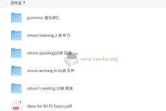 Simon 雅思英语全套学习资源