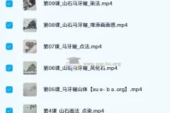 程小平《儿童国画教学》74集书法美术课程