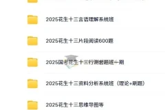 2025年国家公务员考试【H生】行测/申论系统班