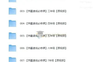 史要文1-9年级数学学霸速成必修班