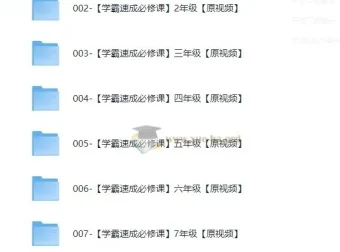 史要文1-9年级数学学霸速成必修班