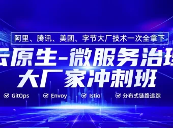 云原生微服务治理大厂冲刺班56期 – 杰哥、马哥主讲，带源码课件