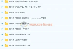 初二物理年卡目标满分班（人教版·杜春雨）