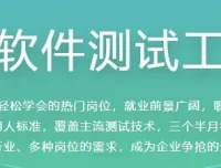 全能软件测试工程师课程：大厂标准，快速就业