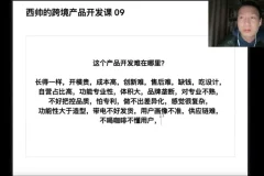 西帅亲授亚马逊爆款开发课：跨境选品逻辑与实战案例