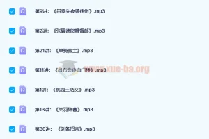 【完结】孩子一听就入迷的《三国演义》有声书