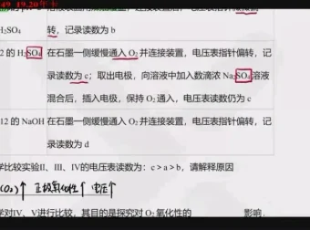 李政高三化学8小时速成：探究类题型解题技巧课程