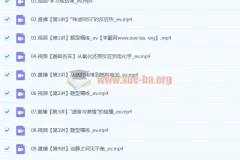 2024年成功S高二化学暑假课程