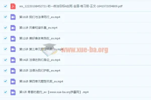 2022初一政治春季全国版A加课程（樊帅）【完结】