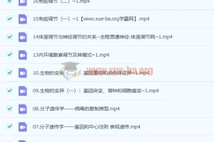 2023高考生物任春磊课程：第一、二阶段及第三阶段部分更新