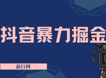 抖音掘金项目：靠闪烁之光日入4000+ 超级偏门玩法保姆式教学