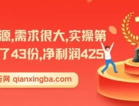 剪映绿色版变现项目课程：实操首日售出43份，净利润425