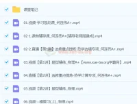 何连伟2024高三高考物理二轮精讲A+春季班