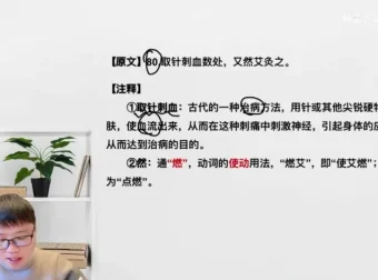 梓墨说语：文言文入门必修课，20节精讲+40篇经典带读