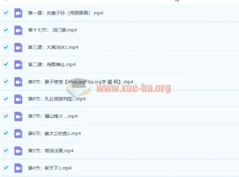 画啦啦《中国历史故事》国学动画30讲