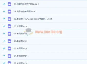 付炫屿《10小时突破高考单词》课程