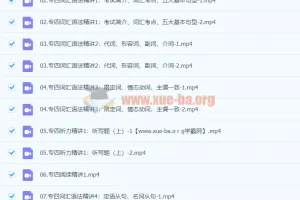 2023一笑而过英语专业四八级课程