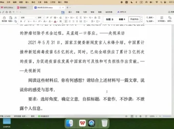 2024高考语文国家玮冲刺班：作文预测与每日特训课程