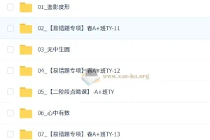 2026初三中考数学：数理思维自主学习·TY·A+（徐丝雨）