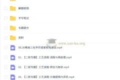 2026届高三高考化学吕子正寒假班（更新中）