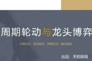 天机短线：股票周期轮动与龙头博弈课程