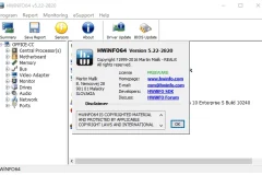 硬件信息检测工具 HWiNFO v8.10.5520 绿色便携版