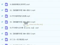 2024 – 2025赵岩A+初一数学暑秋寒春四期课程