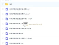 2026考研数学张翀数学冲刺押题班之醒脑串讲课