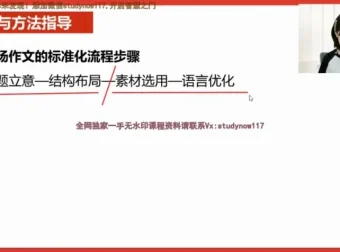 2024高一语文刘雯韬古诗文与小说阅读技巧精讲专题课