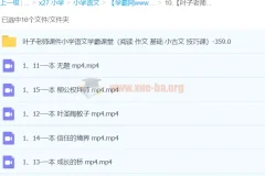 叶子老师小学语文学霸课堂