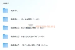 睿叔物理绝密大数据精押课程