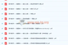 猿题库高中全科复习资料（试卷+答案解析）