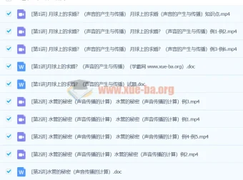 张婷初中物理应用物理竞赛课堂：声现象