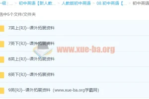 初中英语课外拓展学习资源合集