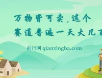 小红书“万物皆可卖”赛道项目实操资料