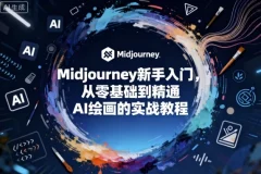 Midjourney新手入门：从零基础到精通的AI绘画实战教程