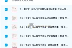 2024中考语文记叙文写作一本通（完结）