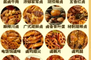卤料配制及卤菜制作大全：专业卤菜制作资料