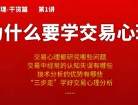 熊猫交易学社黄金VIP系统课：交易心理篇