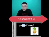刘一男魔卡3500词：小学到高中全阶段词根词缀英语速记课程